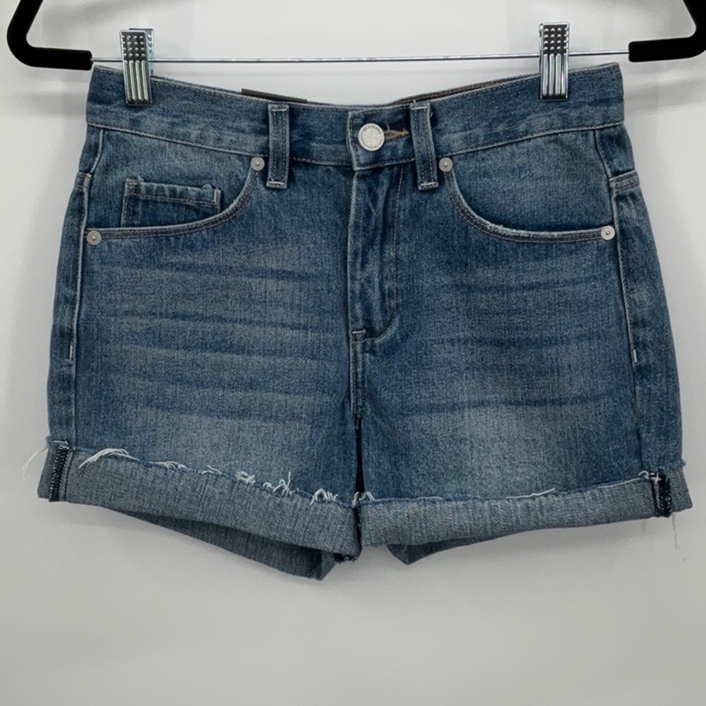 NWT BlankNYC The Barrow Vintage High Rise Jean Shorts Size 25